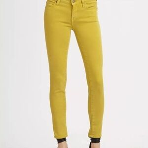 Vince Yellow Citrine Women's Skinny Jeans Sz 25